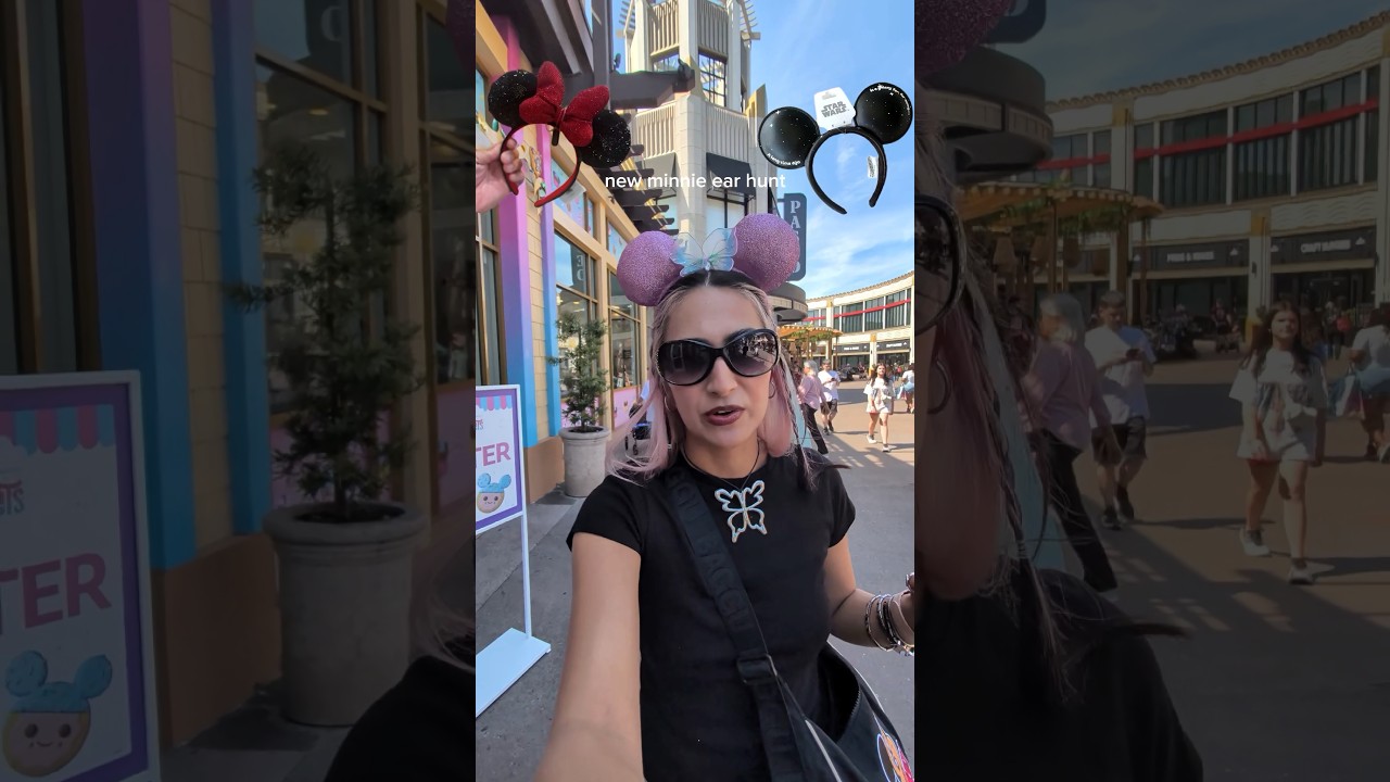 Покупка ушек Disney #disney #disneyland #disneyparks #disneyears