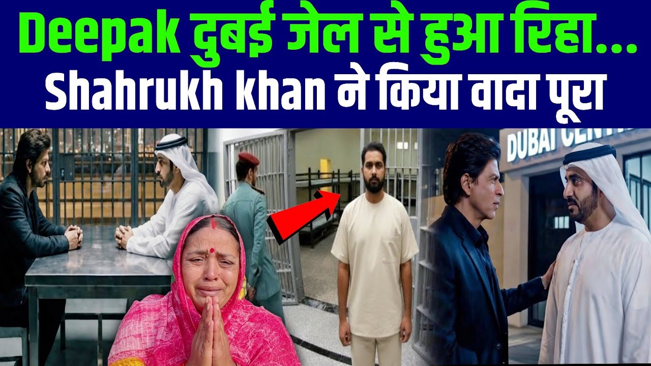 Deepak दुबई जेल से हुआ रिहा... Shahrukh khan ने किया वादा पूरा