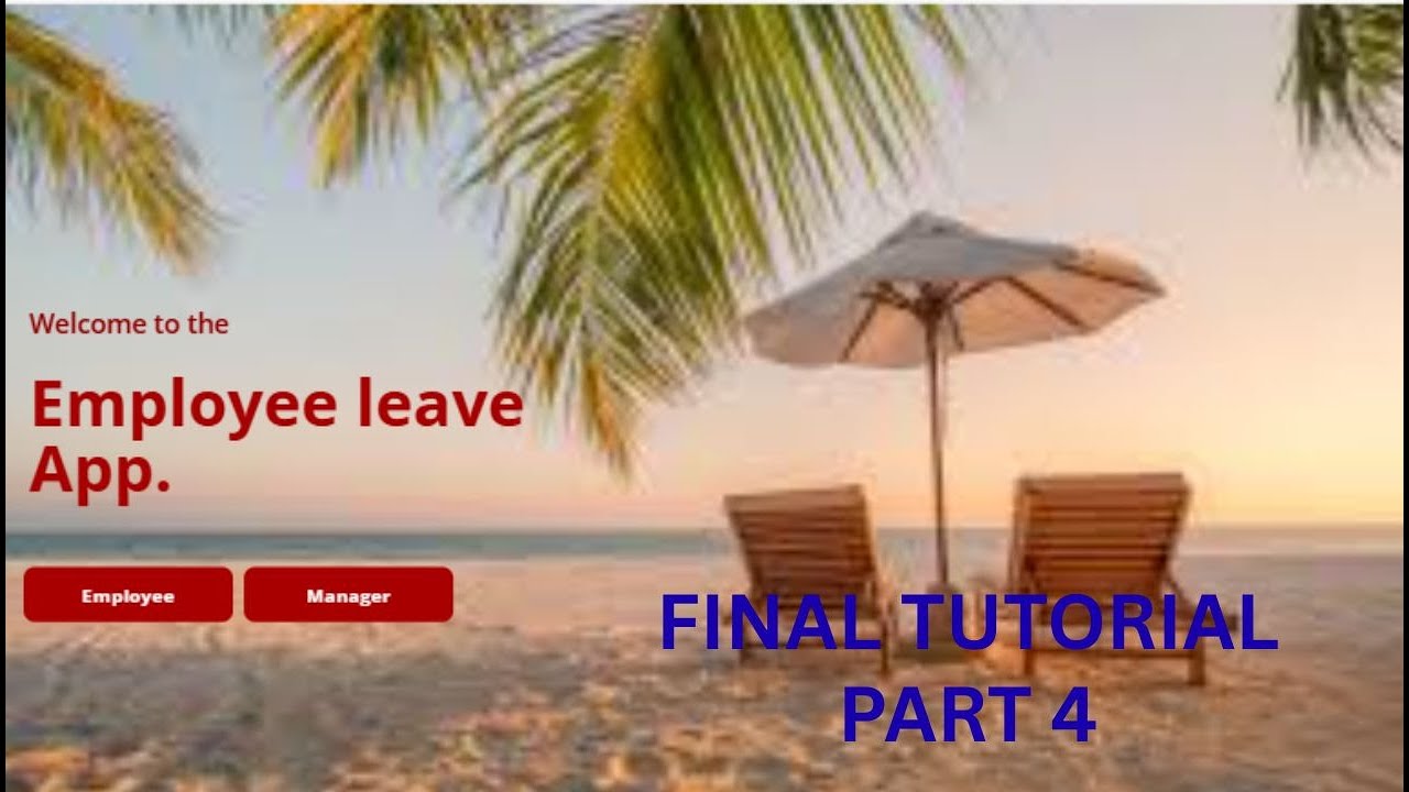 Power Apps Leave Request App – Final Part Submit & Save Leave Requests | Complete  Tutorial (Part 4)