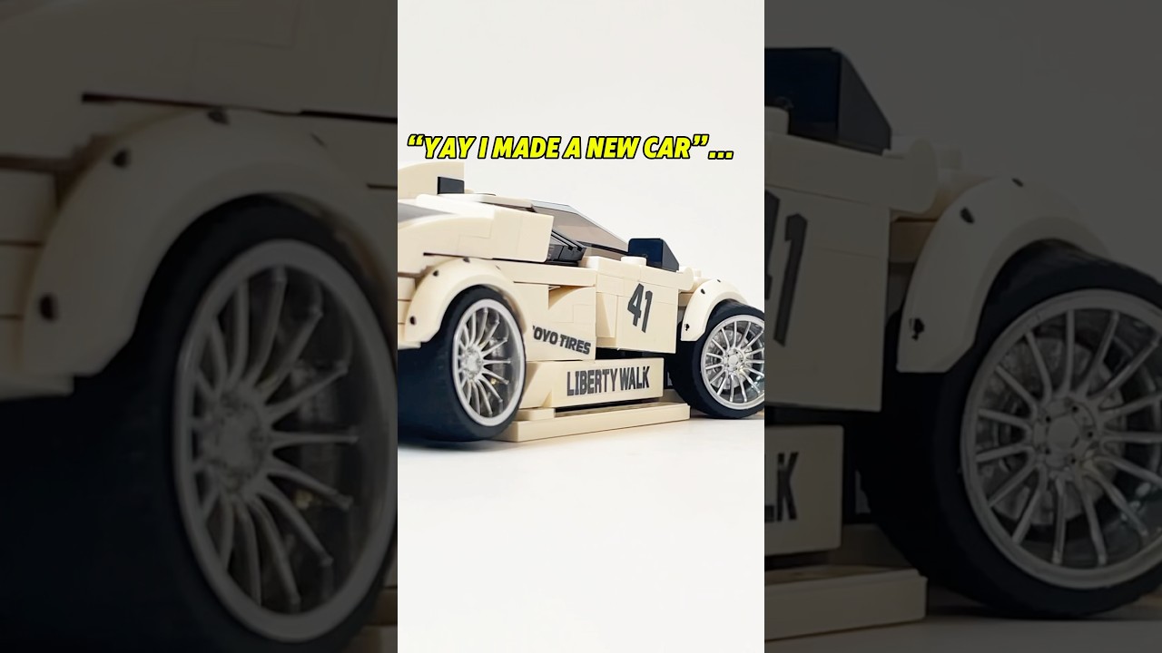 Custom Lego car build | speed champions set #lego #legobuild #legosets #legosupercars #legocars #jdm