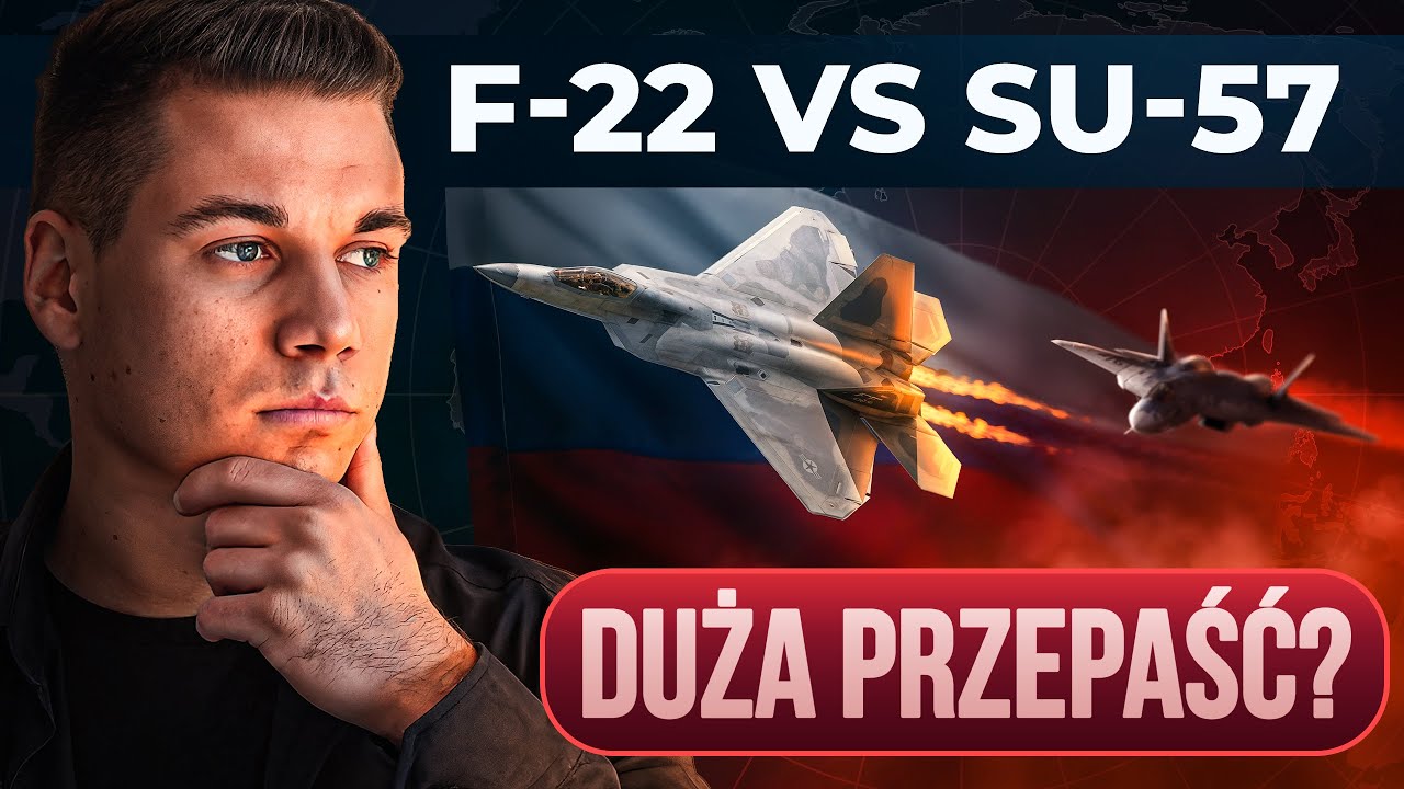 F-22 vs Su-57 – przewaga, której NIE da się odrobić