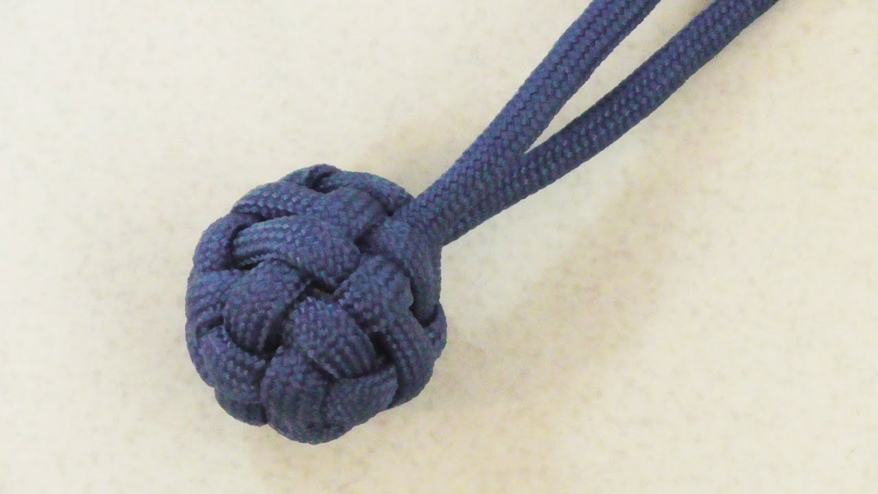 How To Make A Paracord Globe Knot