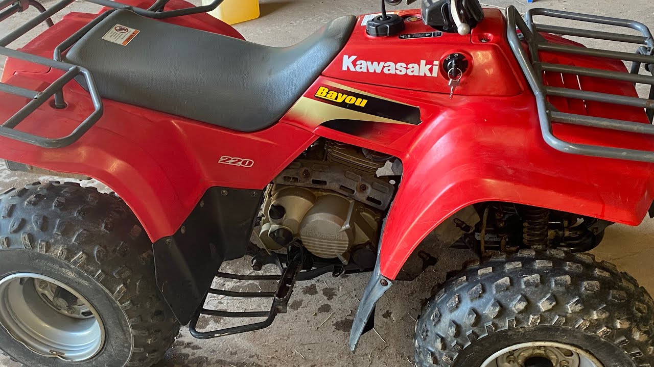 Kawasaki bayou 220 not running