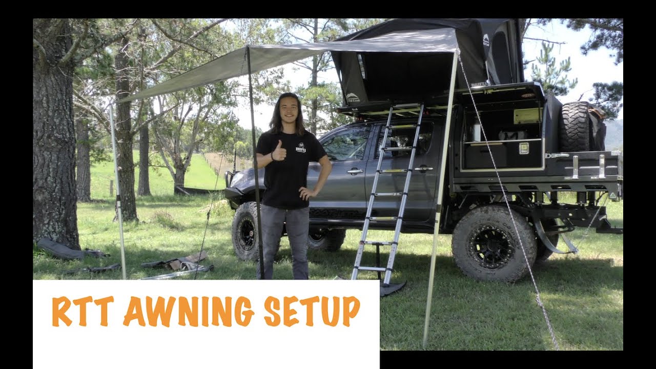RTT AWNING SETUP - DRIFTA STOCKTON