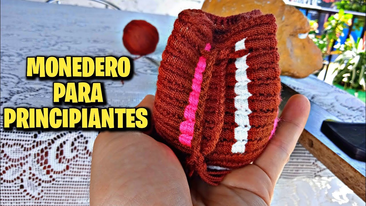 TUTORIAL para PRINCIPIANTES// MONEDERO WAYUU