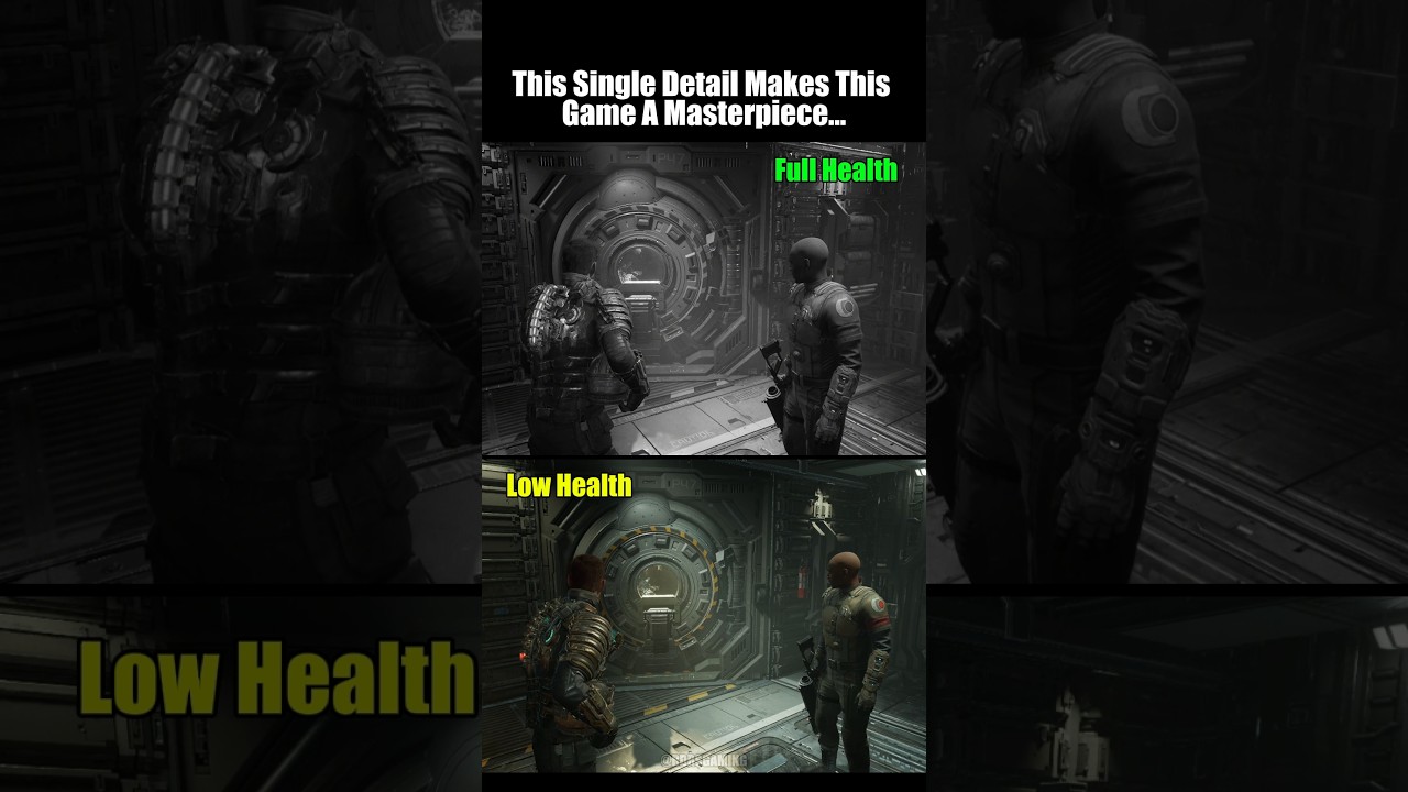 эта единственная деталь делает эту игру шедевром #шорты #deadspaceremake