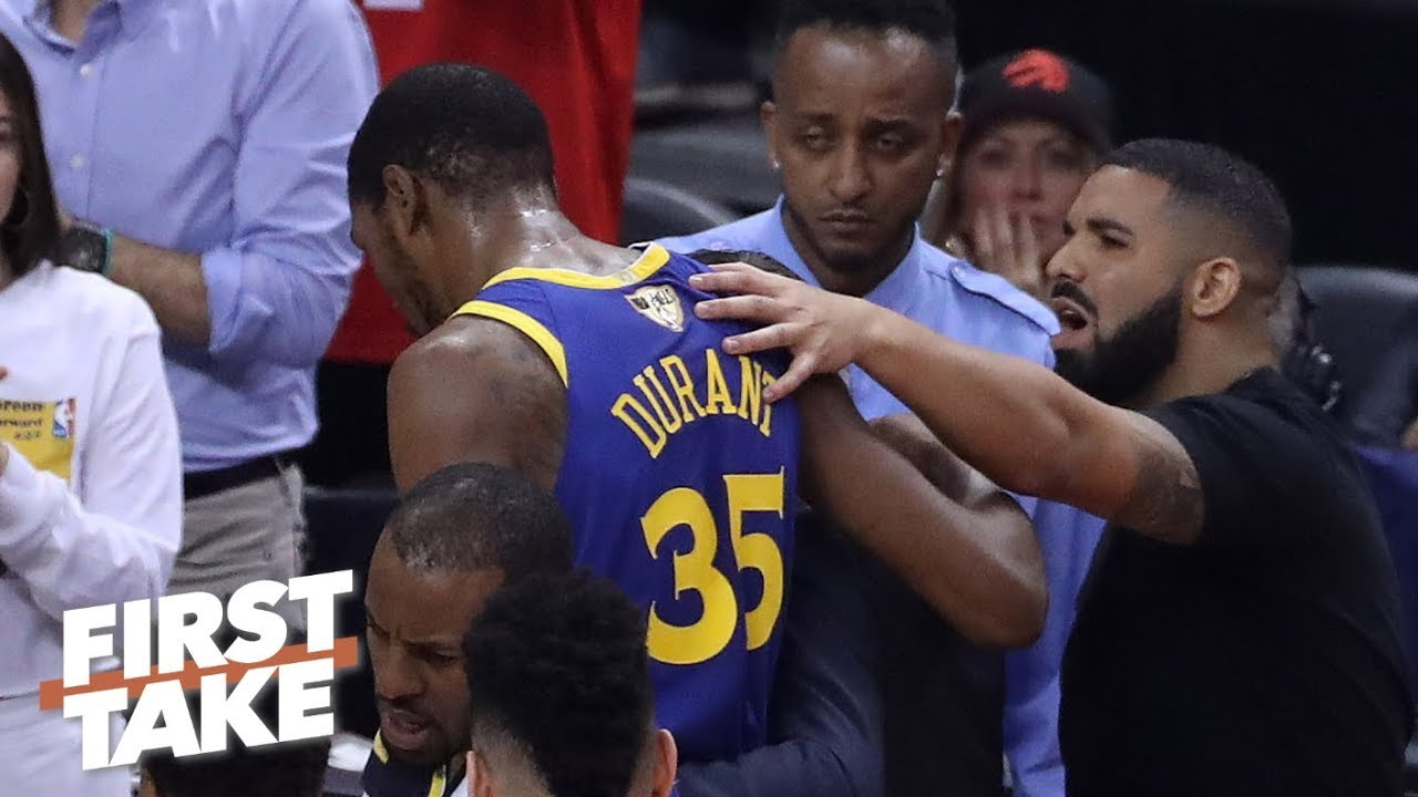 Raptors fans had an honest reaction by cheering KD’s injury – Max Kellerman | First Take