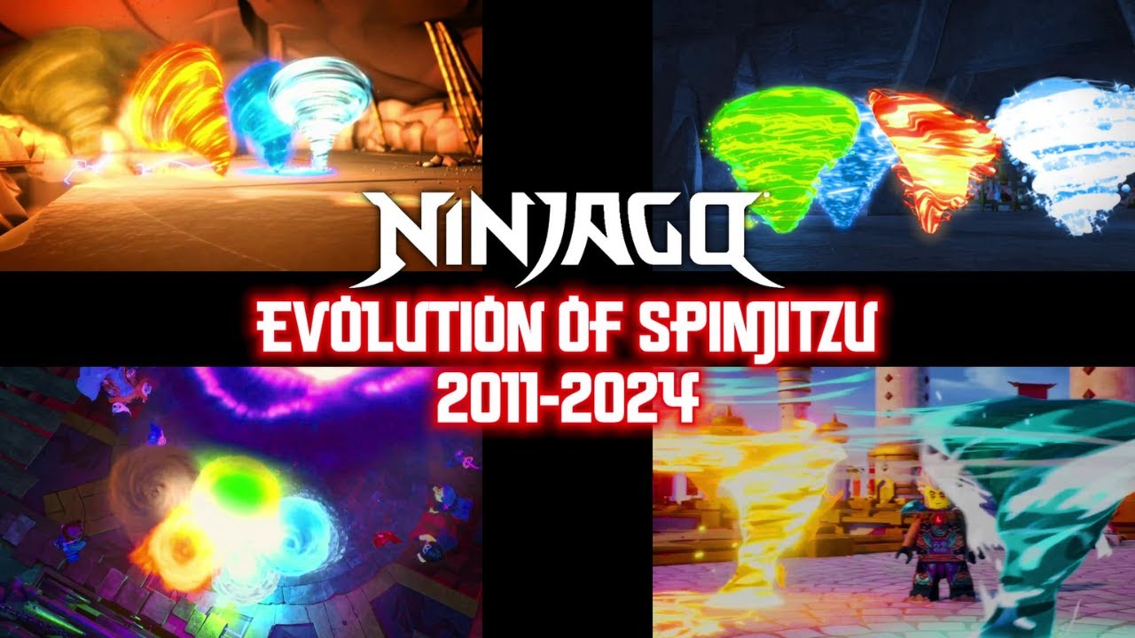 Lego Ninjago Evolution of Spinjitzu (2011-2024)