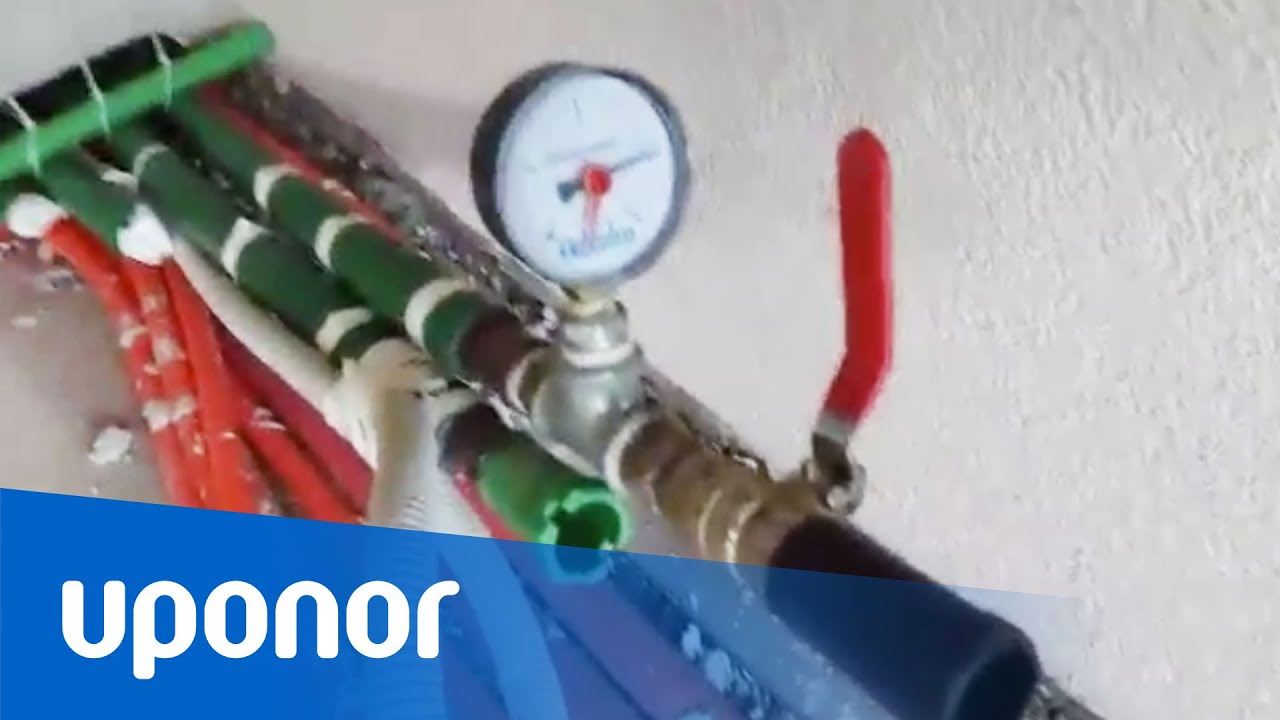 Uponor podno grijanje: instalacija u obiteljskoj kući