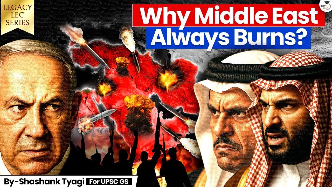Why Wars Never End in the Middle East? | Israel, Iran, Saudi Arabia & Iran  Geopolitics Simplified