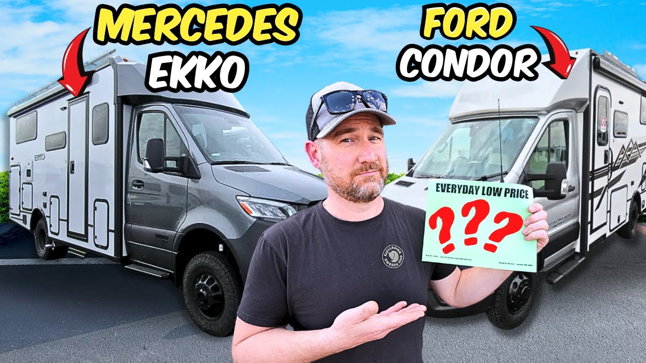 Mercedes Ekko 2025 года против Entegra Condor Ford Transit 2024 года (какой бы вы выбрали?)