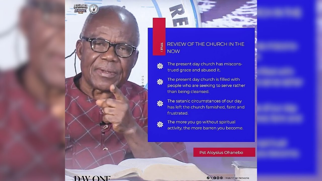 Review of the Church In The Now|| Pst A. C. Ohanebo || DR2024