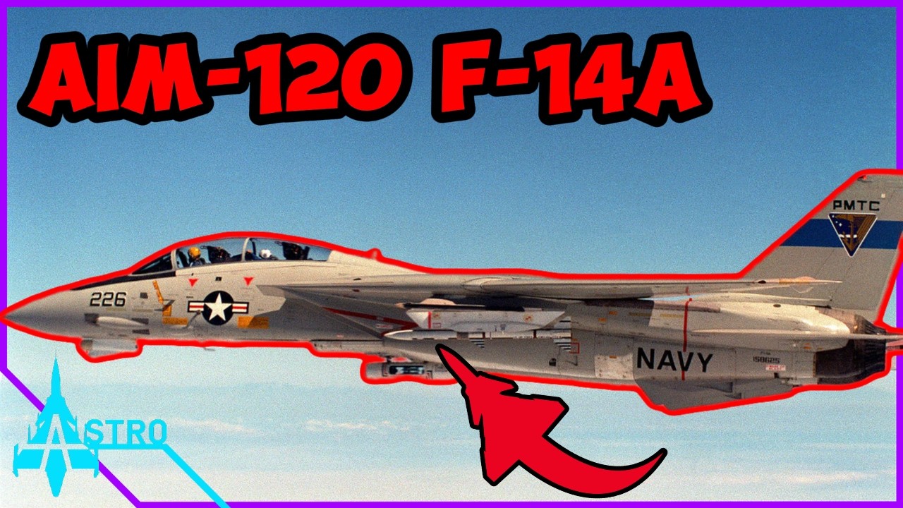Этот F-14A использует ракеты Aim-120A AMRAAM — предложение для события в War Thunder.