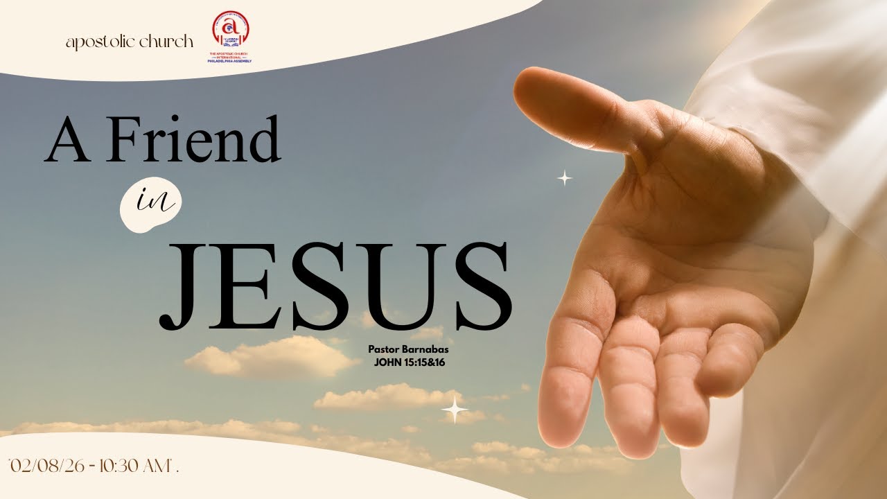 A Friend IN JESUS ||PASTOR BARNABAS