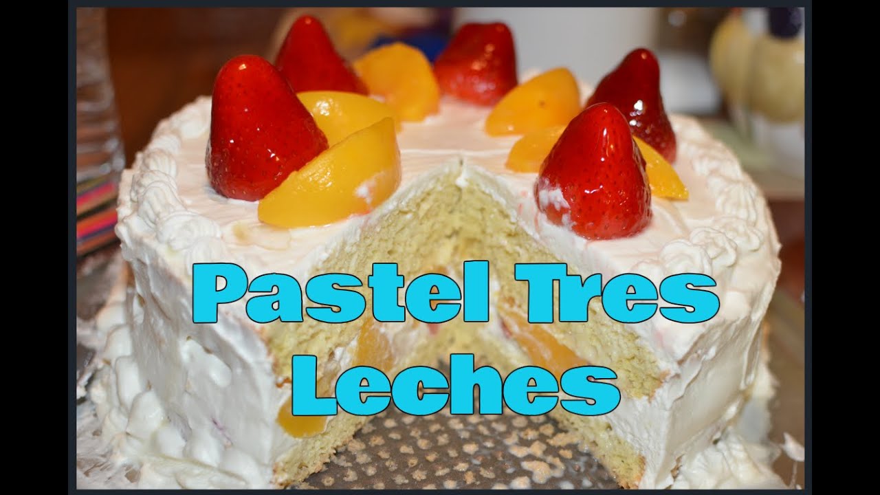 Receta Pastel de 3 leches