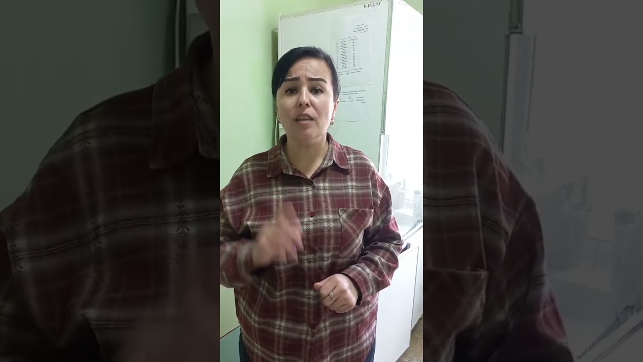 ✔️ #_ХОРАЗМ_МУРОЖААТ Хонқа тумани СЕС ходимаси Дилдора Искандарова каналимизга видео мурожаати