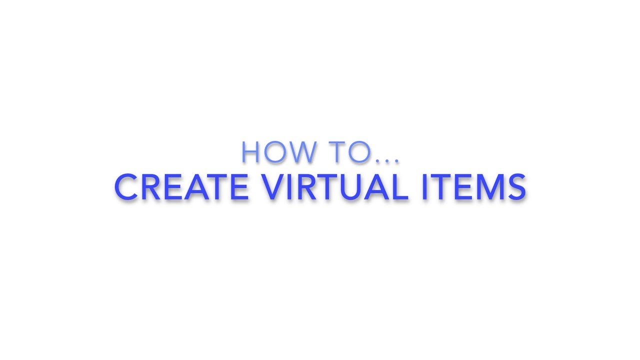 Virtual Items - HireHop Equipment Rental Software