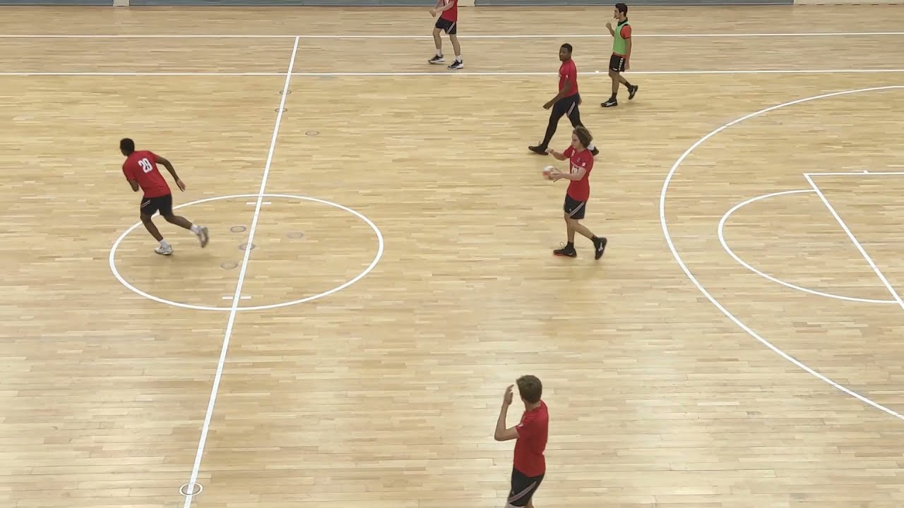 PSG U18 Handball Mach amical contre section sportive du lycée Claude Bernard