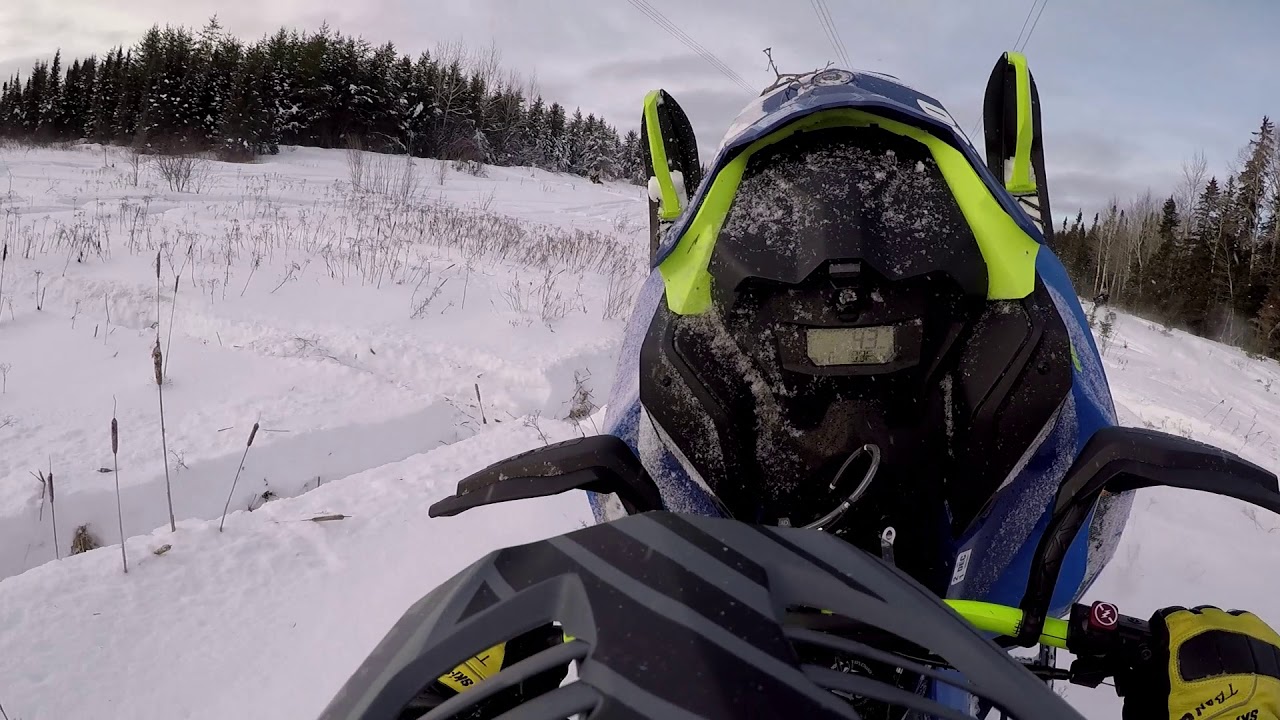 first ride on the 850 freeride
