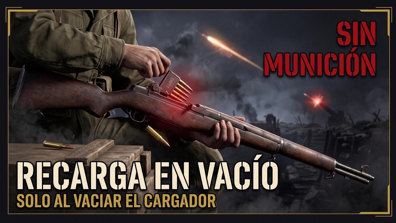 🪖 HELL LET LOOSE: ¡Si recargo, PIERDO! 🚫 Cargador vacío o muerte.