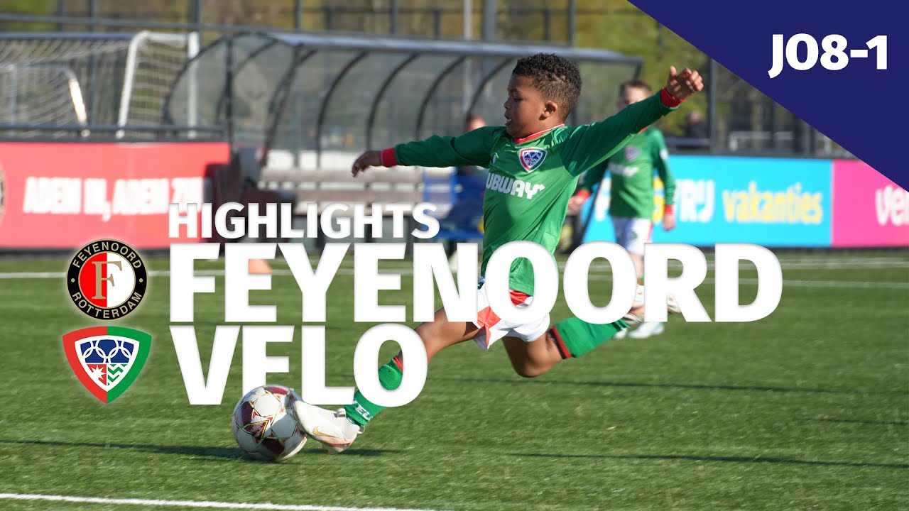 Feyenoord tegen VELO - JO8-1