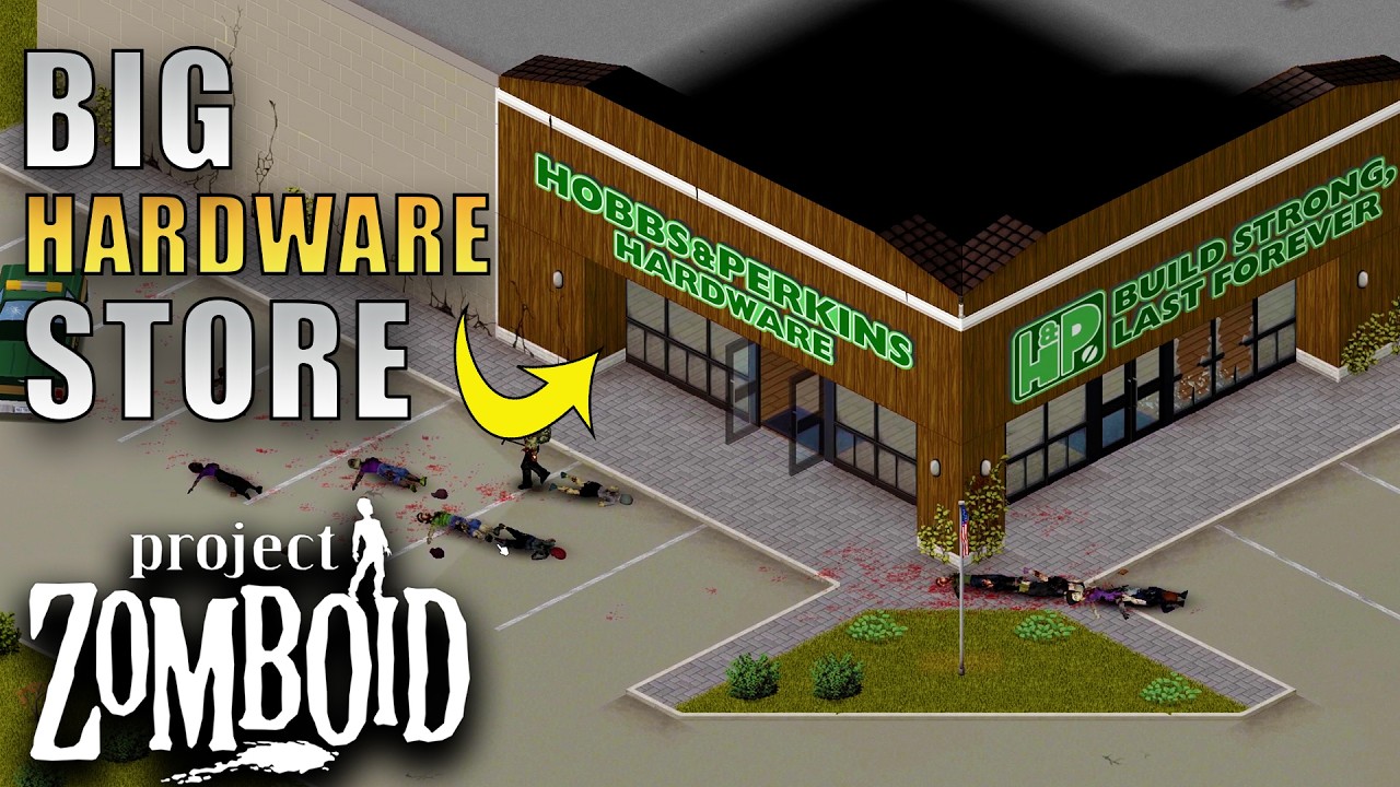 Is This Hardware Store Worth Looting? | Project Zomboid BUILD 42 | Lance The Mechanic | Part 24
