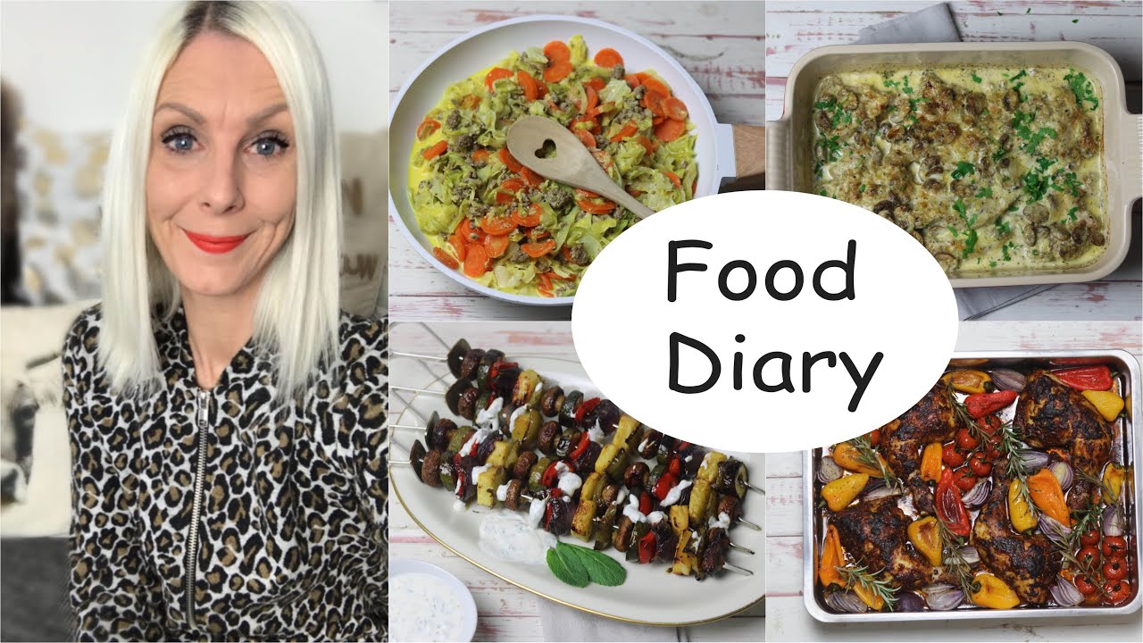 Food Diary #218 I Low Carb Rezepte I Grillen geht wieder los I Sandras Kochblog