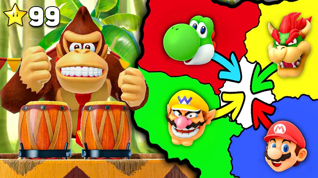 Mario Party Jamboree Imperialism: Last Man Standing Wins!