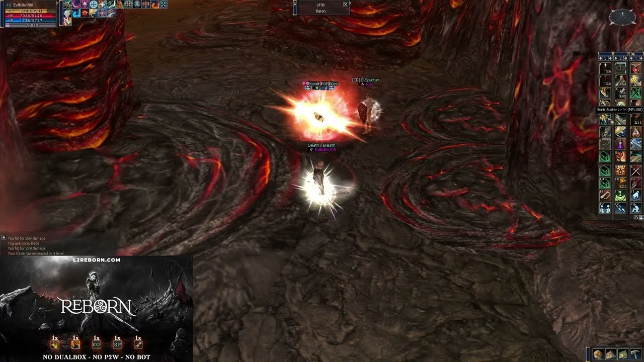 L2 Reborn x1  PVP   (Gladiator Adventure) - Ep.1