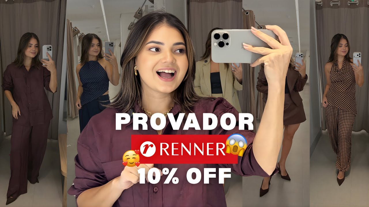 PROVADOR RENNER com 10%OFF 😱