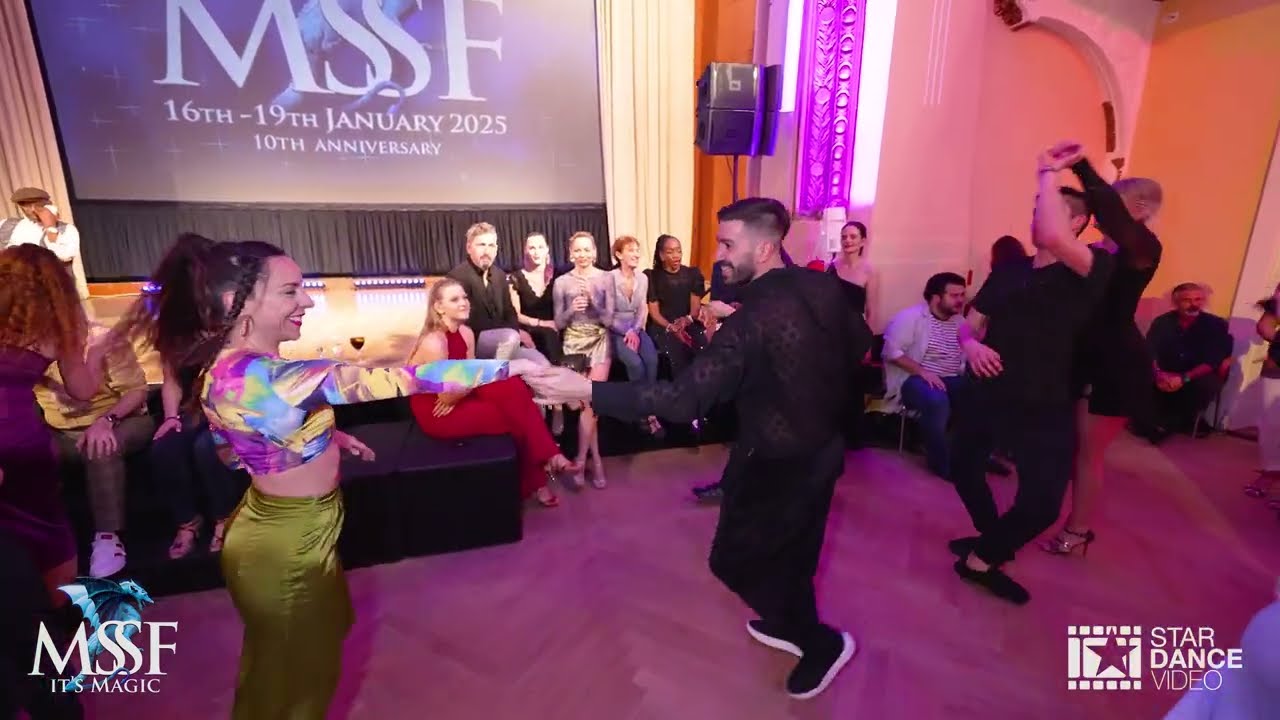 Panagiotis Aglamisis & Nerea Perez Rincon - social dancing @ Magic Slovenian Salsa Festival 2024