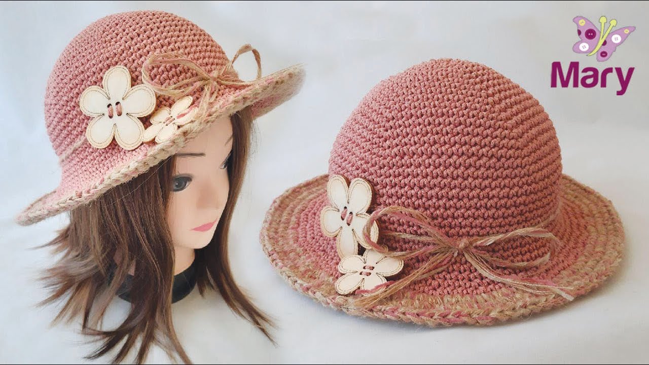 Cappello estivo all'uncinetto | Summer hat crochet