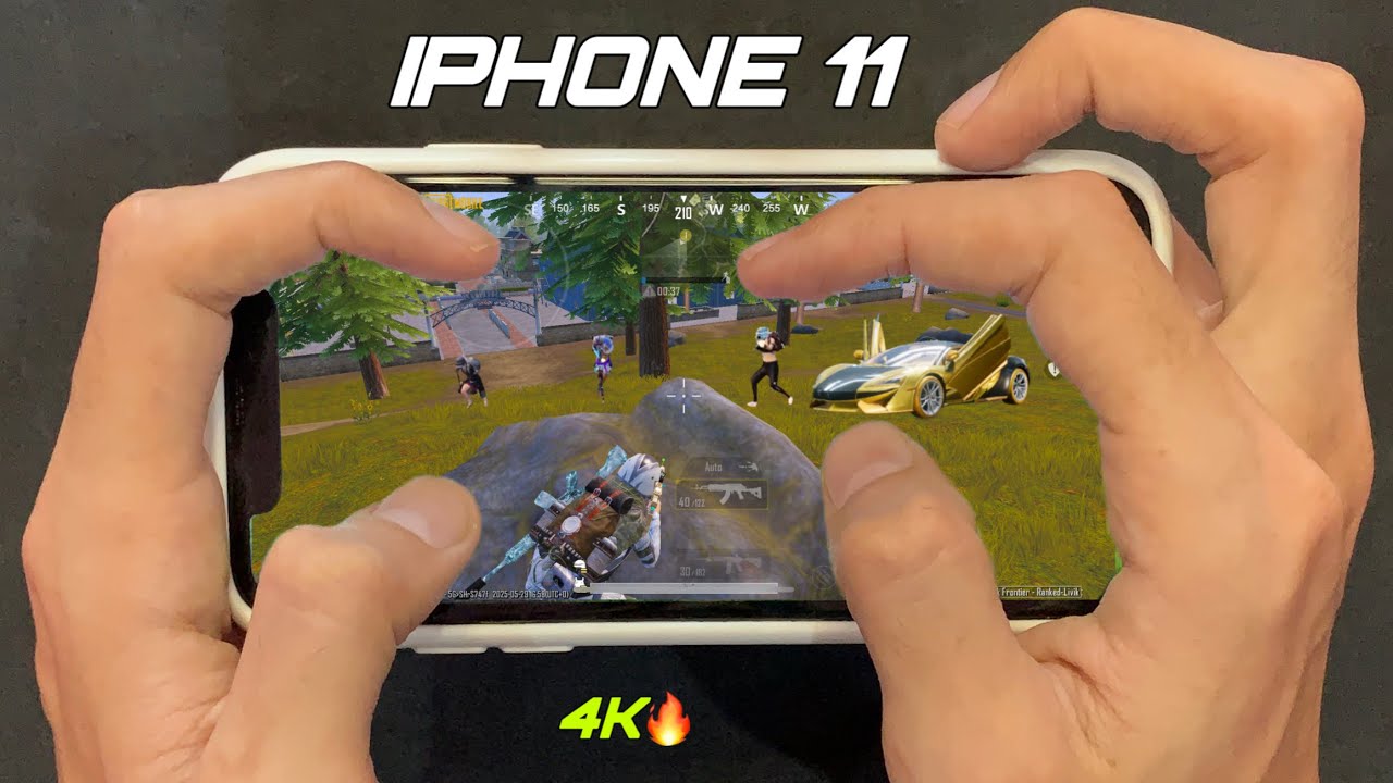 IPHONE 11 HANDCAM IN 2025 🔥/HD+Extreme PUBG Gaming Test😍/ NEW IOS 18.2 Livik Gameplay!