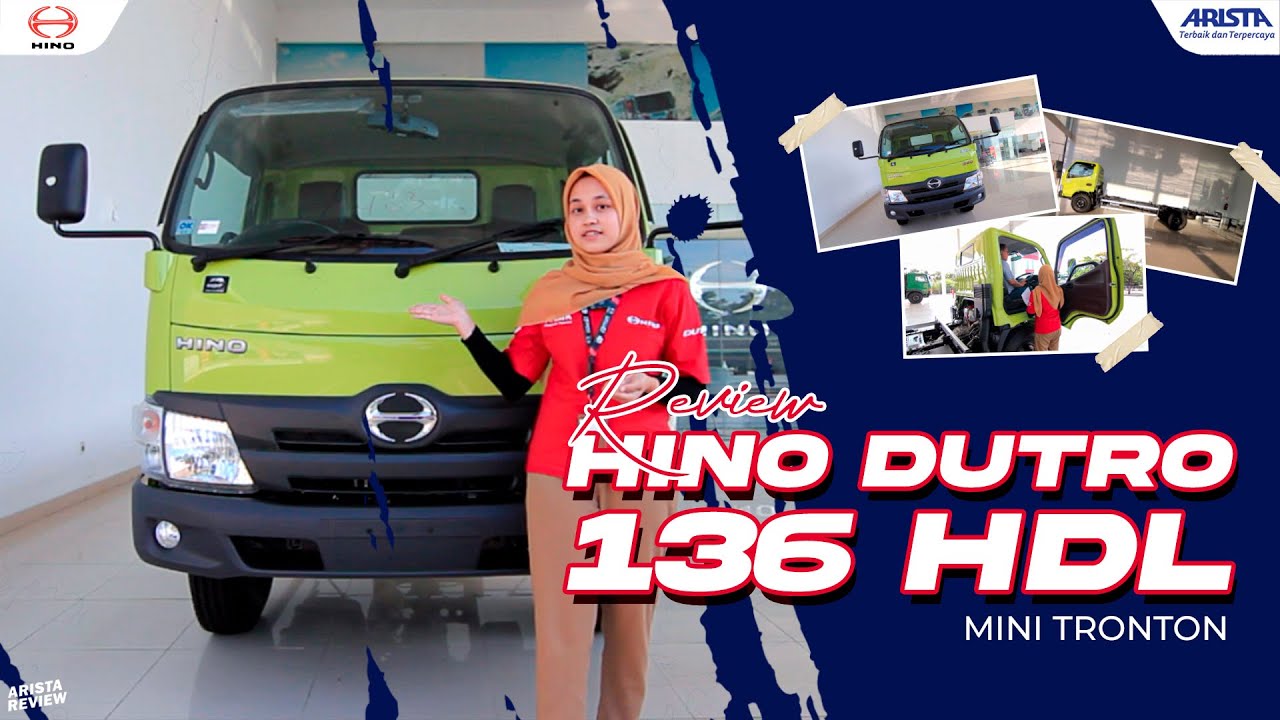 REVIEW! HINO DUTRO SERI 300 EURO 4 TYPE DUTRO 136 HDL
