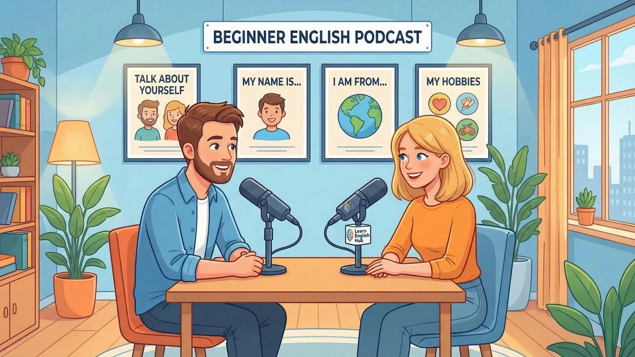 How to Introduce Yourself in English | Easy Beginner Conversation | English Podcast