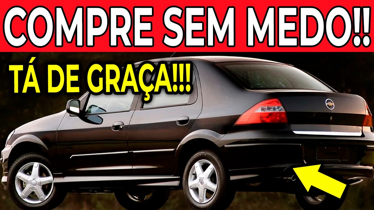 💰🚗 5 MÁQUINAS BARATAS QUE O TRABALHADOR CONSEGUE COMPRAR SEM SUFOCO!