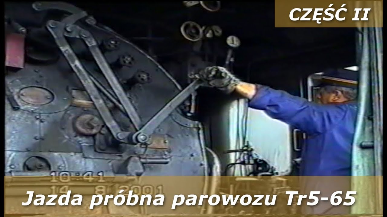 Jazda pr&oacute;bna parowozu Tr5-65 - 14.08.2001 - [2/2]