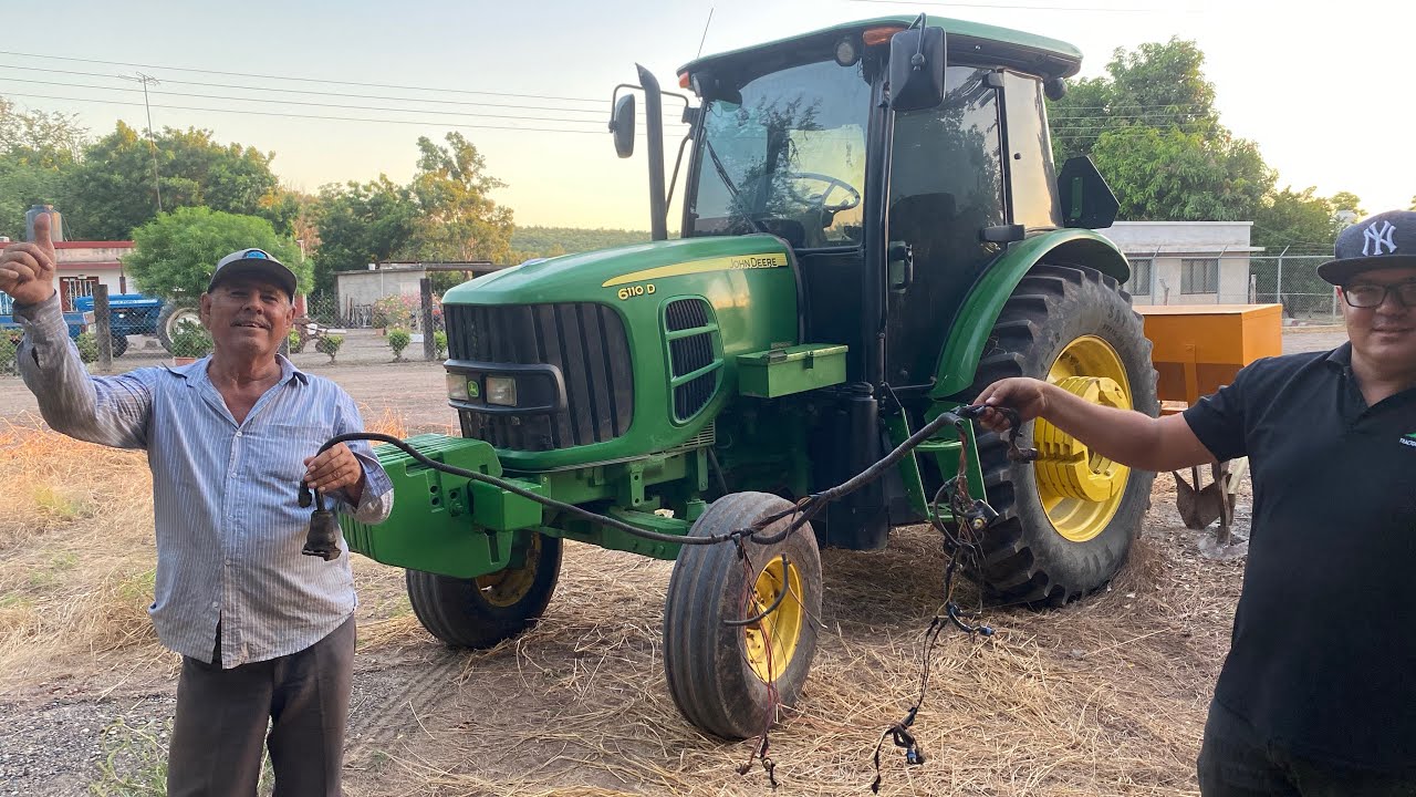 Se Daña Cableado de tractor 6110D JD🦌/Asi lo corregimos