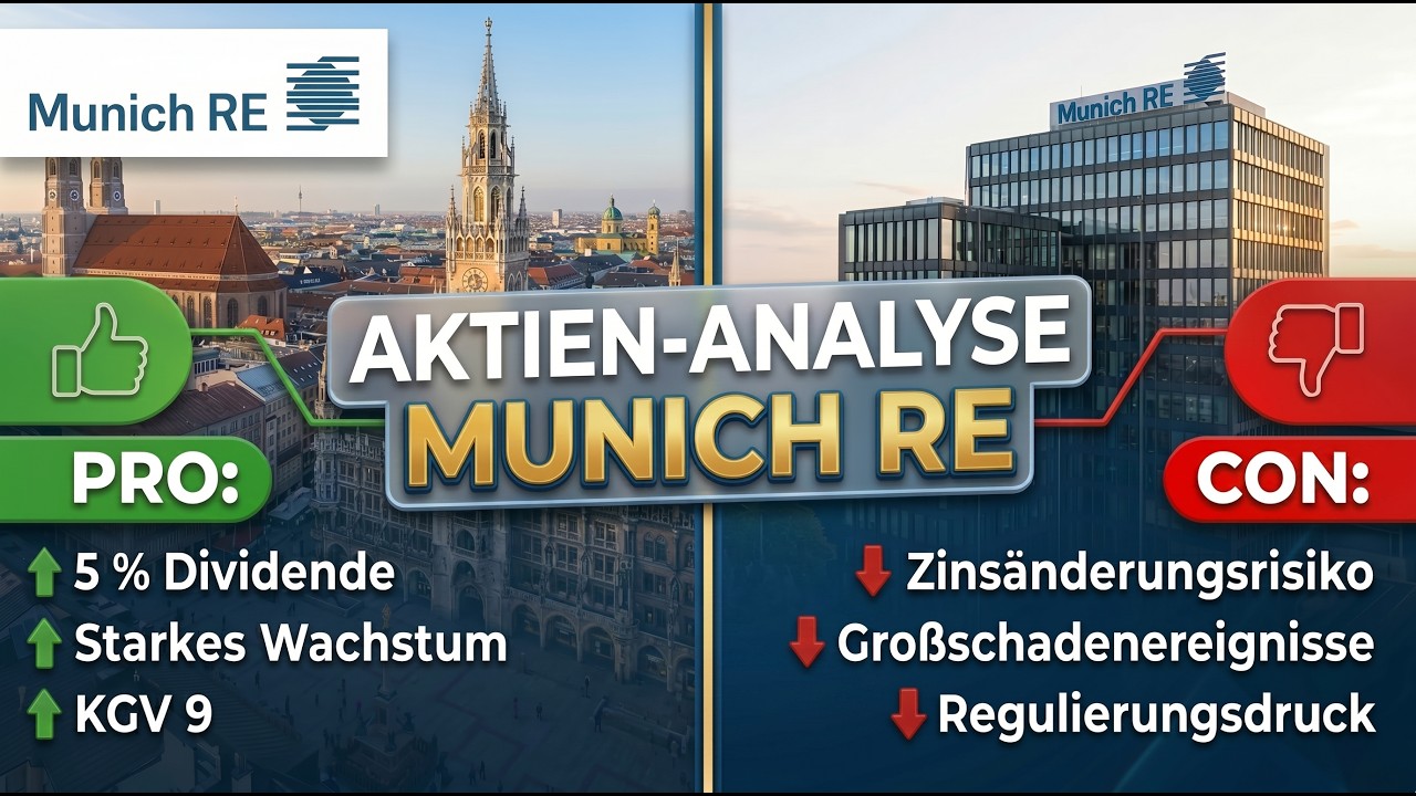 Was ist los bei M&uuml;nchner R&uuml;ck? 5% Dividende und keine Sorgen?