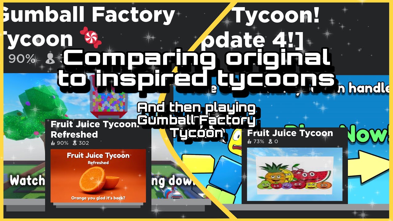 Popular Roblox Tycoon Style As Of Now Comparison!