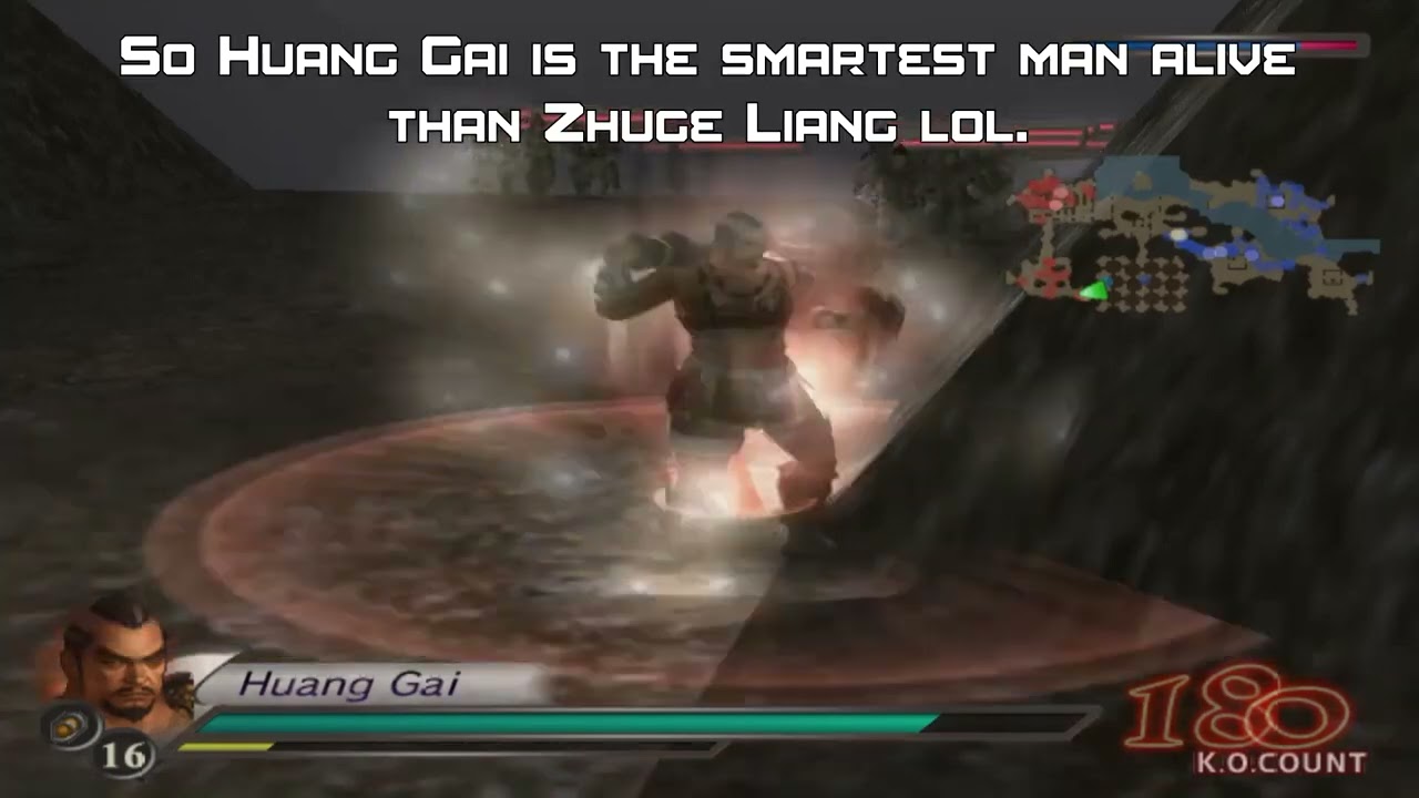 Dynasty Warriors 4 MythBusters - Huang Gai Conquers Stone Sentinel Maze.