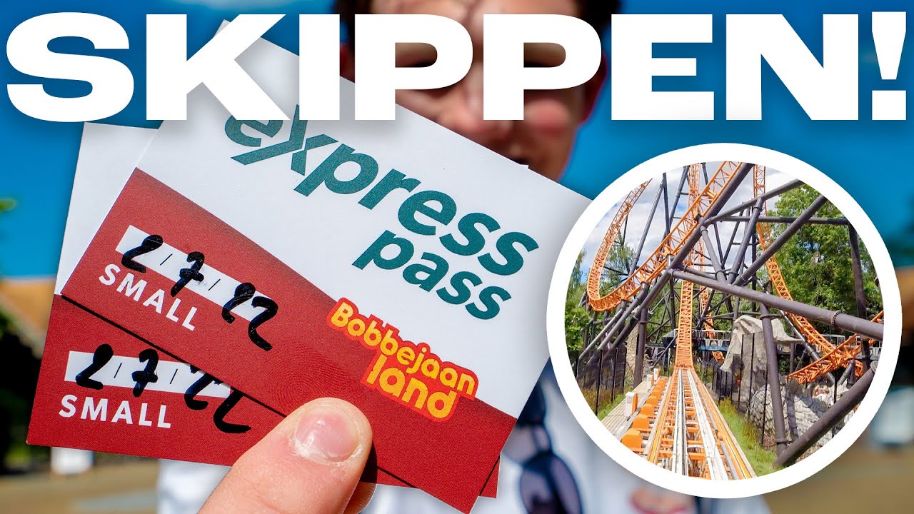 MET DE EXPRESS PASS VOORDRINGEN BIJ BOBBEJAANLAND 🫢 | Bart Baan