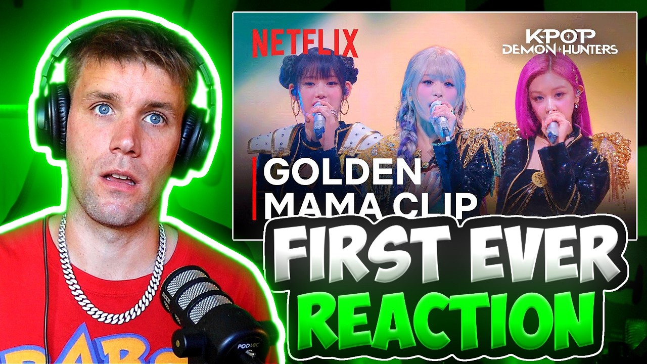 BABY MONSTER & KPOP DEMON HUNTERS?! | Rapper Reacts to Golden #2025MAMA (First Reaction)