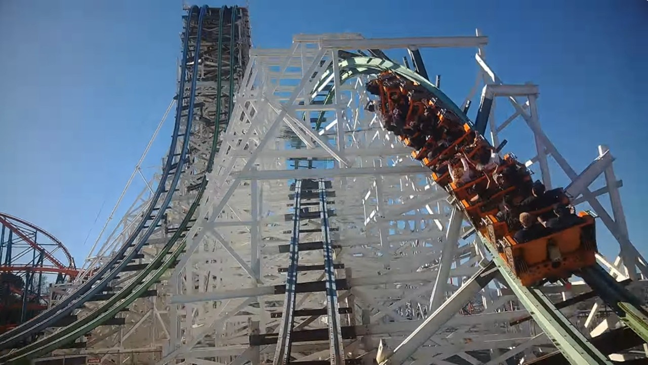 Twisted Colossus - Six Flags Magic Mountain - Front Row (4K HD POV) - February 2026