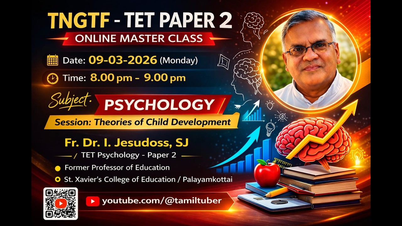 TNGTF ONLINE CLASS-TETPAPER II PSYCHOLOGY 09-03-2026