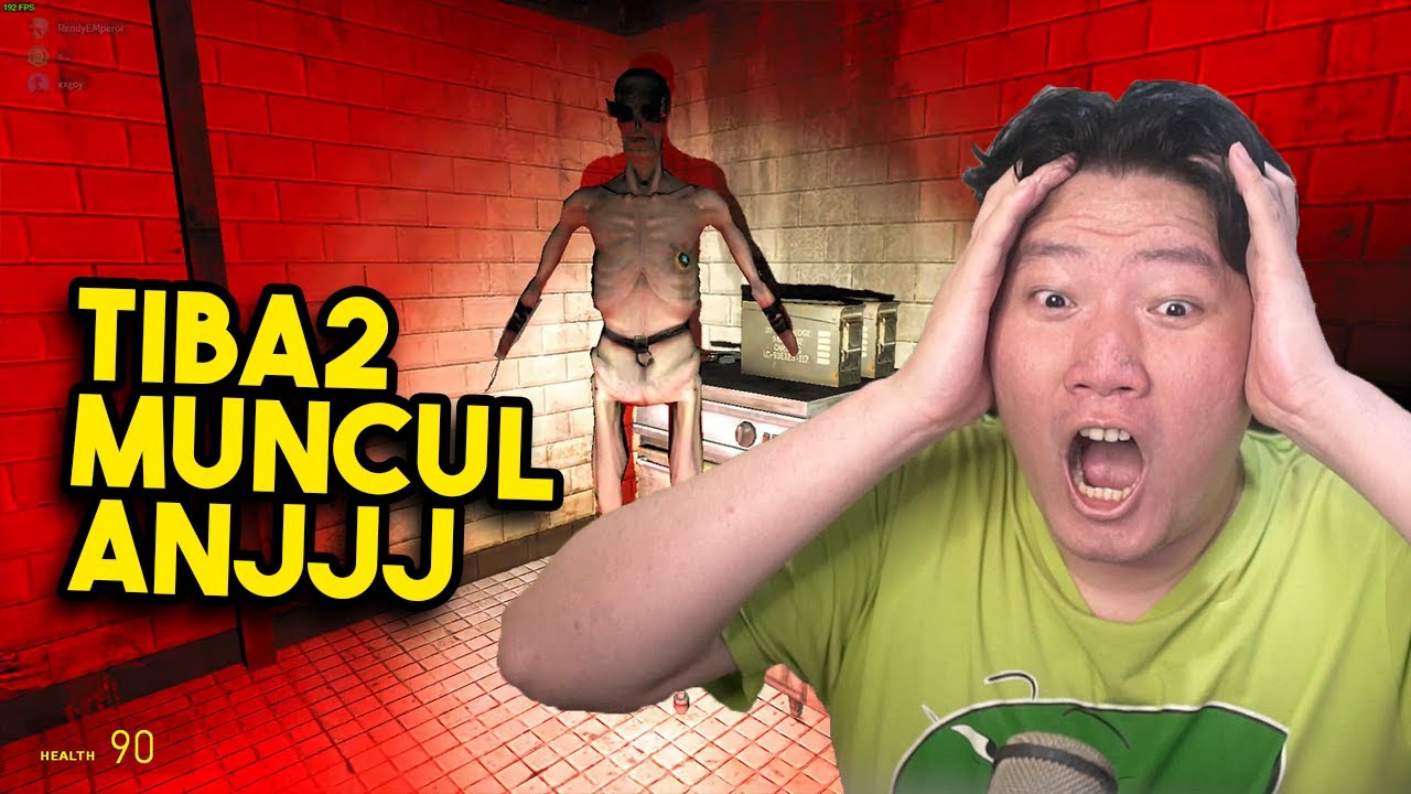 AKIONG TAK BERANI MAIN HORROR - Gmod Horror Indonesia Funny Moments