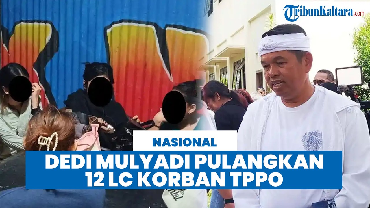 Dedi Mulyadi Evakuasi 12 LC Asal Jawa barat Korban TPPO dari Maumere
