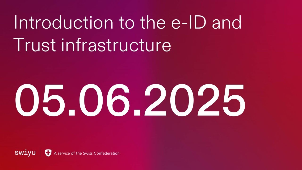 Introduction to the e-ID and Trust infrastructure | 05 06 2025