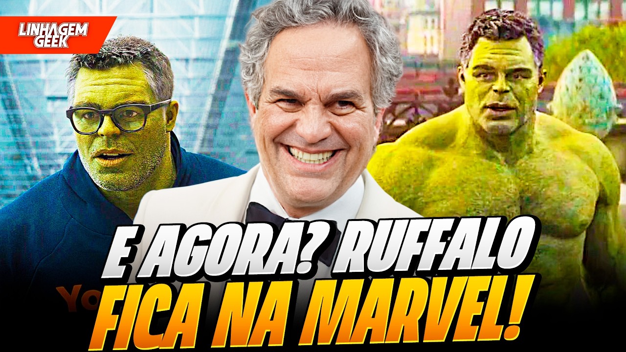 PERDEMOS! MARK RUFFALO AFIRMA QUE FICA NA MARVEL!
