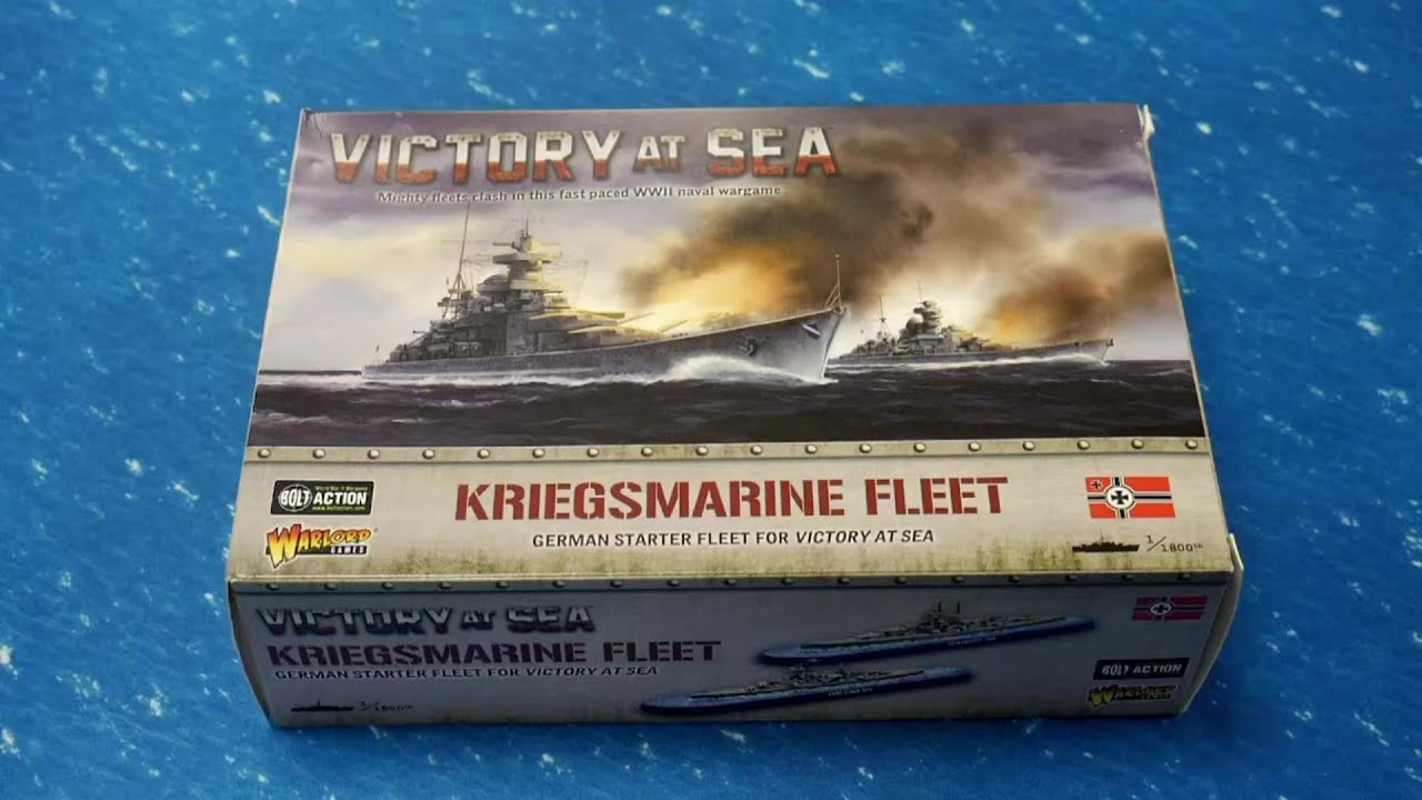 Kriegsmarine Starter - Victory at Sea (VaS) Unboxing